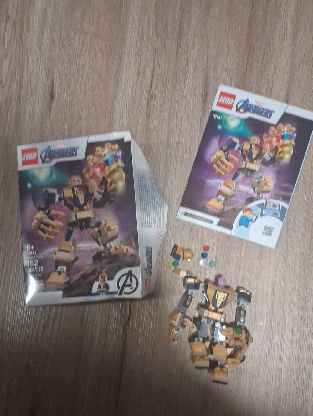LEGO Avengers Gold and Black Buildable Figure Toy